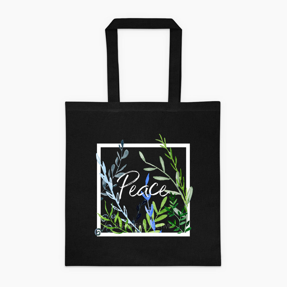 Peace (Vines) Tote bag